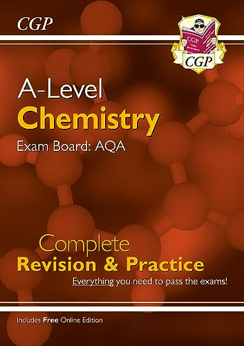 A-Level Chemistry: AQA Year 1 & 2 Complete Revision & Practice with Online Edition (CGP AQA A-Level Chemistry)